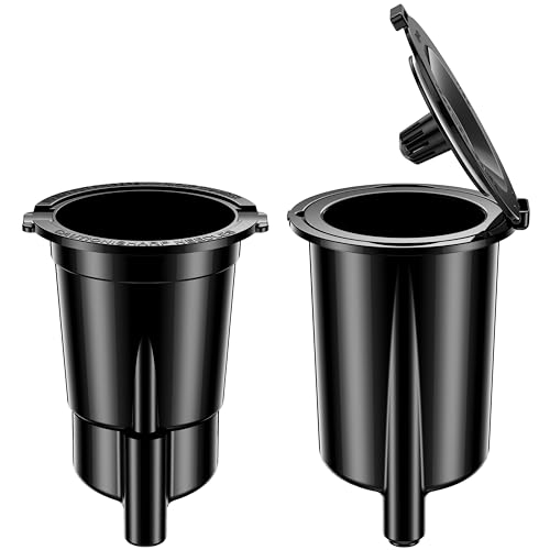 KIDISLE KC101B/KM801 Compatible 2-in-1 Accessories Kit: Reusable Filter + K Pod Holder for Coffee Machines