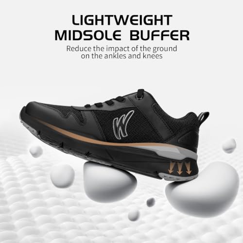 Image of Womens Walking Shoes, Arch Support Women Sneakers for Plantar Fasciitis