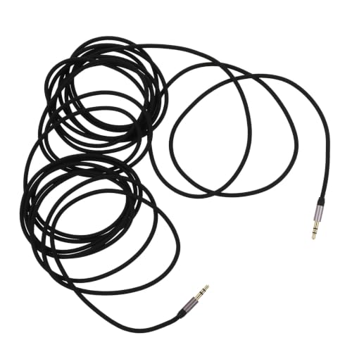 Cable de audio auxiliar Jack 3.5mm macho a macho 5m miniatura 1