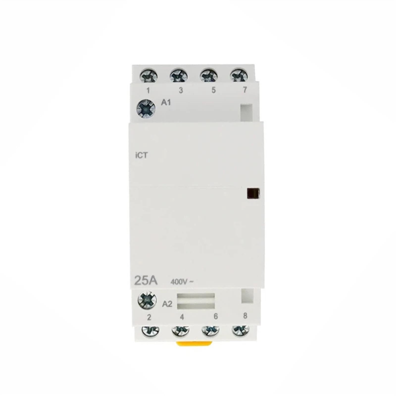 Stycznik modułowy ICT-25A 4P 2P 2NO lub 2NC 1NO1NC 24V 110V 220V Automatyczny do użytku domowego 1 szt. (25A 4NO AC110V)