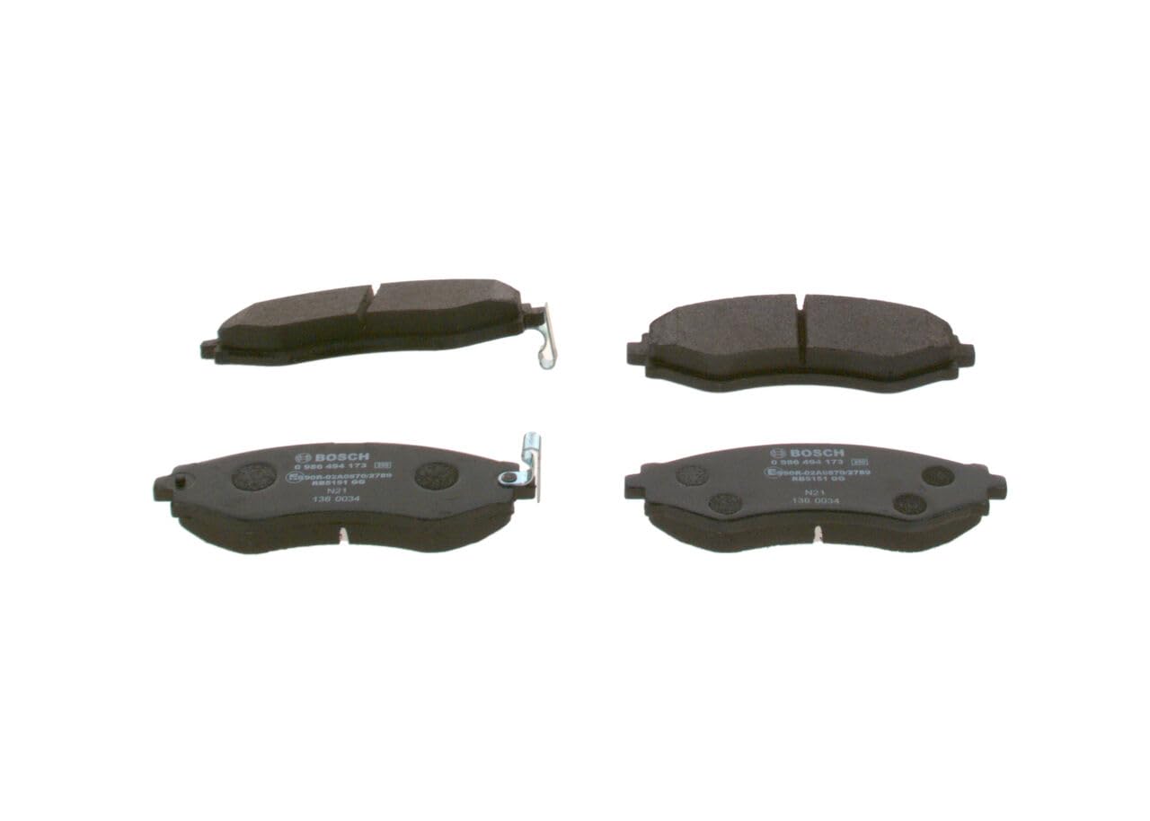 Brake pads Low-Metallic 0 986 494 173 BOSCH