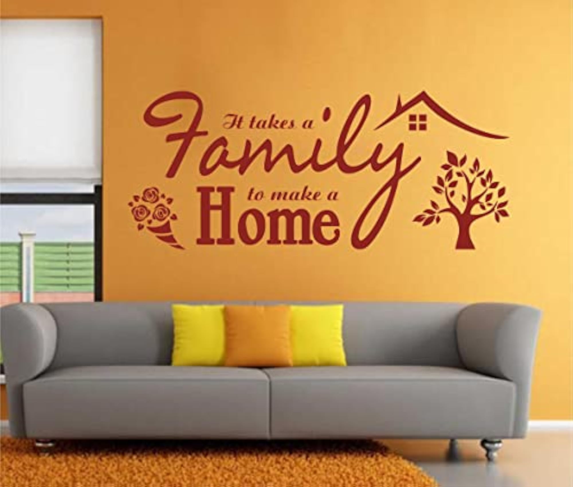 Family Home Wall Stickers