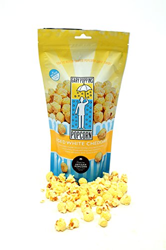 Gary Poppins Popcorn - Gourmet Handcrafted Flavored Popcorn, Cheddar Bacon Ranch, 4oz