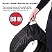 Rosefray Seasonal Tire Totes, Spare Tire Cover, Portable Winter Wheel, Handle for Easy Transportation, Fits Tires Tire Diameters 21” to 31.5”, Set of 4 Bags Red