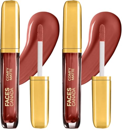 Image of FACESCANADA Comfy Matte Liquid Lipstick - Lowkey Charm 30, 3.8 ml | Comfortable 10HR Longstay | Intense Matte Color | Almond Oil & Vitamin E Infused | Super Smooth | No Dryness | No Alcohol