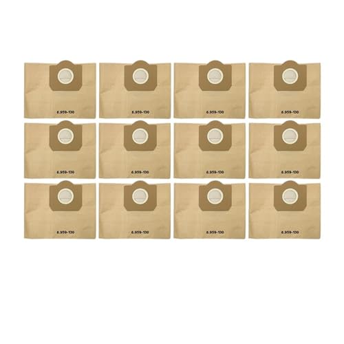�����p�_�X�g�o�b�OHEPA�t�B���^�[�AKarcher MV3 WD3 WD3200 WD3300 A2204 A2656 WD3.500P SE4001 SE4002�|���@���i�ɑΉ�(12PCS)
