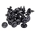 Produktbild WOSOSYEYO® 20 stücke Auto Motorrad Verkleidung Clips Nieten Fit Für 6mm 8mm Loch Verschluss Panel Schwarz Neue Fallen Verschiffen