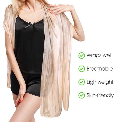 Champagne Shawl, Shawls and Wraps for Evening Dresses, Women Shawls and Wraps for Women Dressy, Shimmer Light Weight Evening Shawl Wrap3