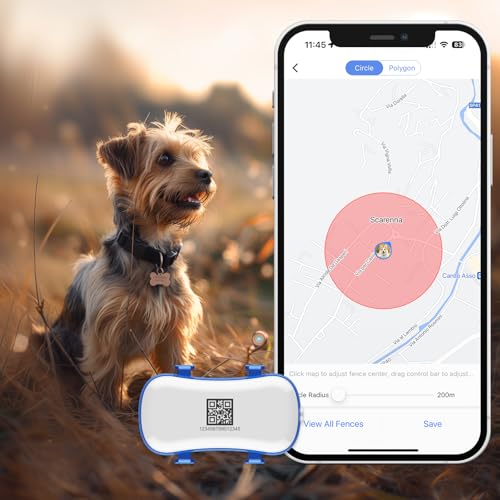 wanwaytech Rastreador GPS para cães, localização GPS para animais de estimação, alcance ilimitado, i
