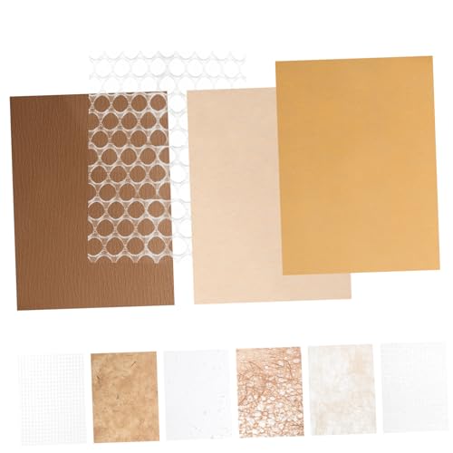 HAPINARY 10 Sheets Backing Paper Craft Scrapbooking Papers Letter Decorative Paper Art Paper Handbook Stickers Scrapbook Decorative Paper Diy Paper Diy Crafts Supplies Mix Child Book Paper