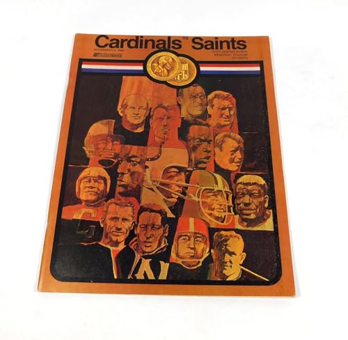 1969 New Orleans Saints at St. Louis Cardinals NFL Football Program 11-2-69 - NFL Programs