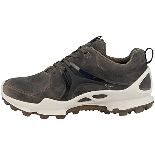 ECCO mens Biom C Trail Sneak Hydromax Water-resistant Hiking Shoe, Dark Clay Yak Nubuck, 10-10.5 US