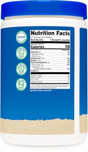 Nutricost Organic Acacia Fiber Powder