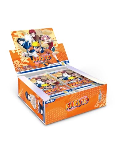 Kayou Naruto Smriti Collectible Card Earth Scroll 001B Foil-Display (20 Booster Packs) Sammelkarten für Kinder und Erwachsene Alter 8+ EN-Version Sprachneutral