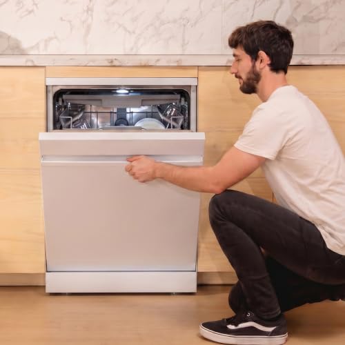 Cecotec Lave vaisselle Pose Libre 60 Cm 16 Couverts Avec Wifi Bolero Aguazero 7000 Matt Glass Connected - vue 4
