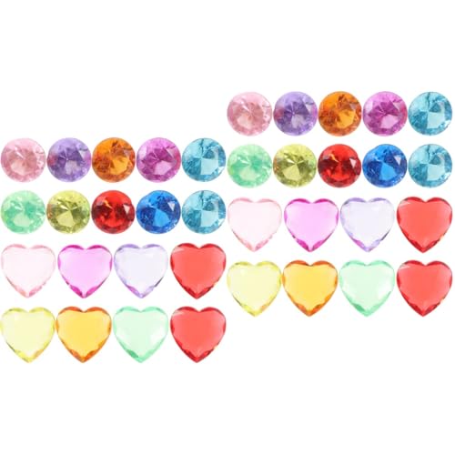 ERINGOGO 200 Unidades materiais para fazer arte crianças pedras preciosas adesivos joias decoração d