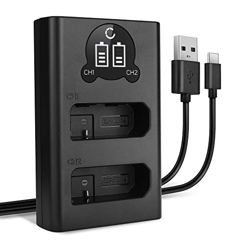 ALTA VELOCITÀ DI RICARICA - Il caricabatterie è controllato da un microprocessore per una carica rapida e regolare. Le tue batterie torneranno in azione rapidamente e avranno una durata maggiore