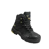 S3 Lupos Magnus Goretex S3 SRC Goretex Arbeitsschuhe Bauschuhe hoch Schwarz B-Ware, Größe:47 EU