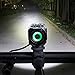 Nestling USB Rechargeable LED Bike Light Set, 1200 Lumen Bicycle Headlight Cree XM-L2 LED Waterproof Bike Front Light Handheld Flashlight with 4400mAh Battery