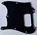 Pickguard Guitar Parts For Squire Cyclone Guitar (3 Ply Black)