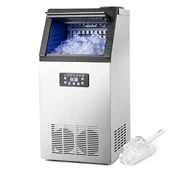 CREWORKS Máquina de Hielo Industrial 73kg