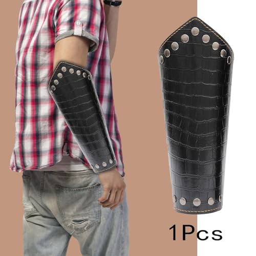 Protección de muñeca para cosplay con protector de brazo de PU ancho 7