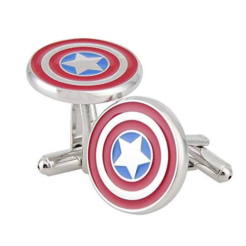 Hangqiao Rhodium Plated Cufflinks Formal Wear Cover