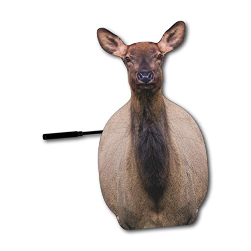 KILLERGEAR ElkFan; 3D Mature Cow Elk Fanning Decoy For Traditional Hunting, Locate