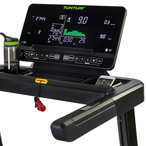 Tunturi Laufband T40 Klappbar mit Bluetooth und 44 Trainingsprogrammen