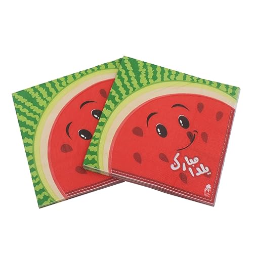 LALAFINA 20 Pçs Guardanapos De Aniversário Desenhos Animados Guardanapos De Aniversário Festa De Ani