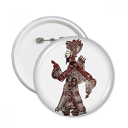 Badge bouton décoration vêtements multicolore pin's ombre chinoise