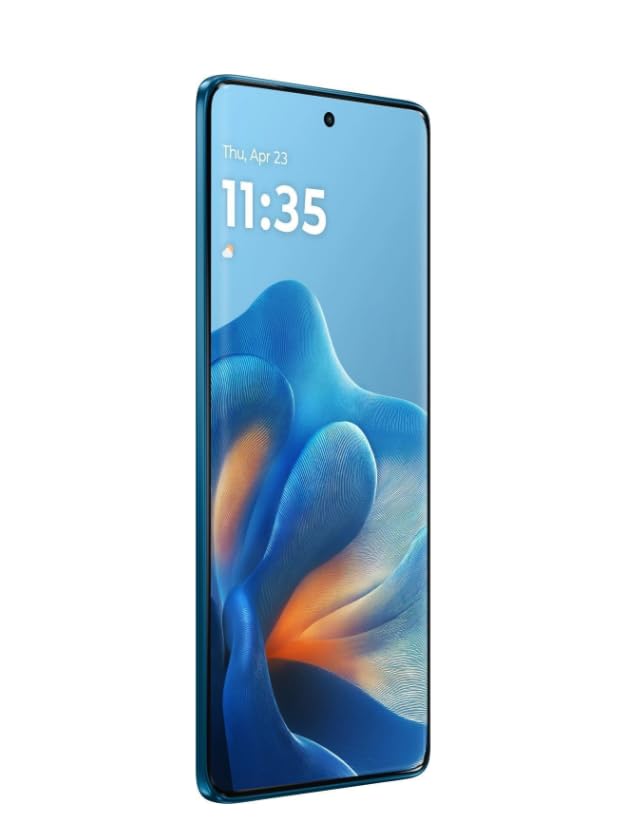 Image of Motorola Edge 60 Fusion 5G, Pantone Mykonos Blue, 8GB RAM, 128GB Storage