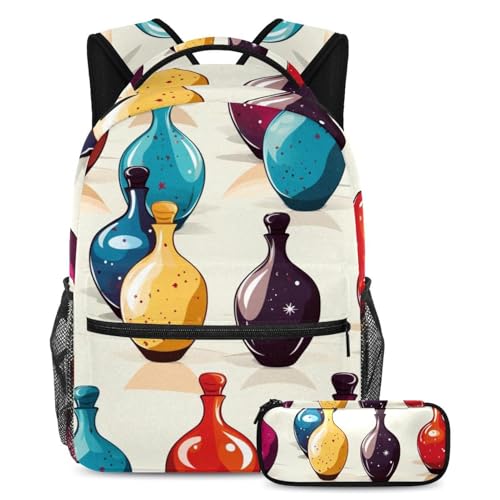 Sac à dos solide avec trousse pour soulager le dos des garçons