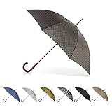 totes Auto Open Wooden Stick Umbrella