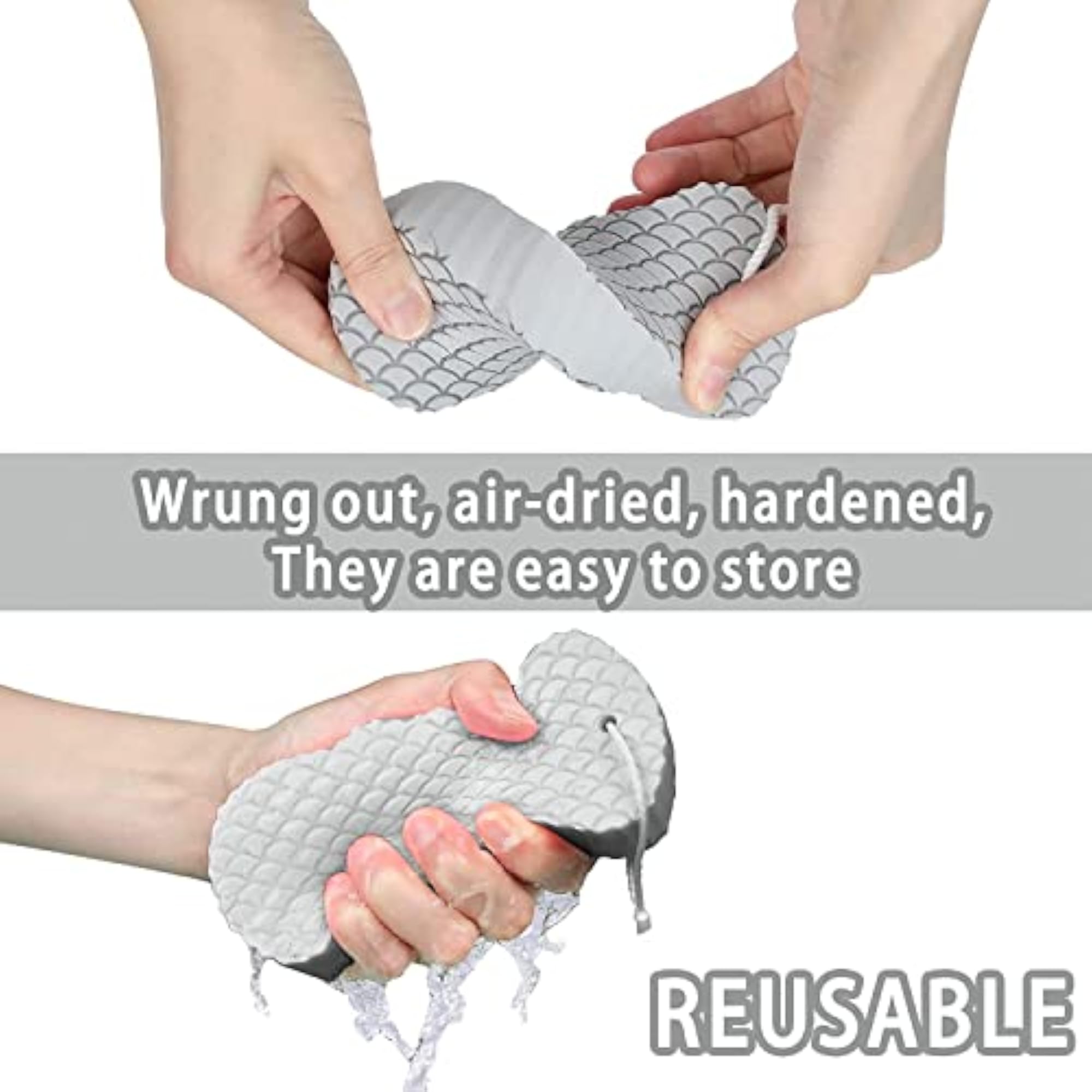 Ultra Soft Bath Body Shower Sponge for Gentle Exfoliation