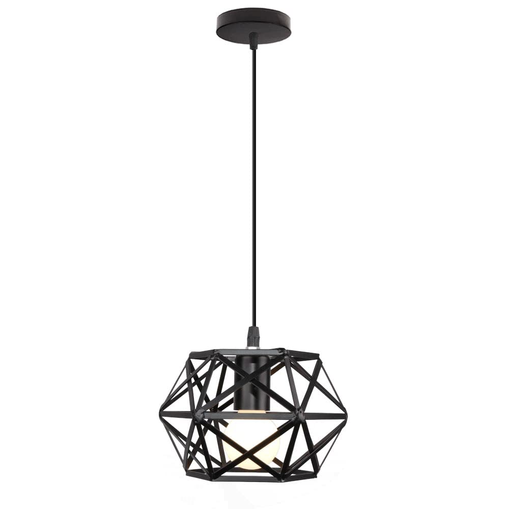RCIDOS Luces Colgantes Vintage Simplicidad Lámpara Suspensión De Metal Industrial Luces Colgantes Elegantes Personalizadas Accesorio Iluminación De Techo Pequeño Retro Pastoral para Sala Estar,