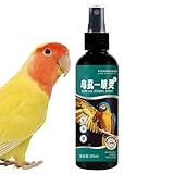 鳥用ダニ除去スプレー | 100ml 鳥用ダニ予防スプレー | 小型から中型の品種 コガネメキシコインコ メキシコオウム用ペット健康グルーミング用品