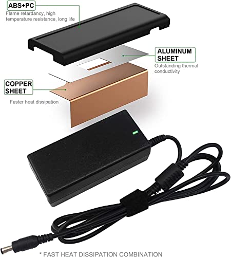 Image of WISTAR 65W 19V 3.42A Laptop Charger Adapter for Lenovo G450 G460 G470 G480 G510 G530 G550 G555 G560 G570 G575 G580 G585 G770 G780 36001651 36001651 57Y6385 92P1156(5.5x2.5mm)