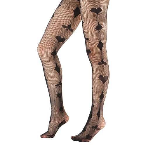 Image of EVERSWE High Waist Fishnet Tights, Thigh High Suspender Stockings