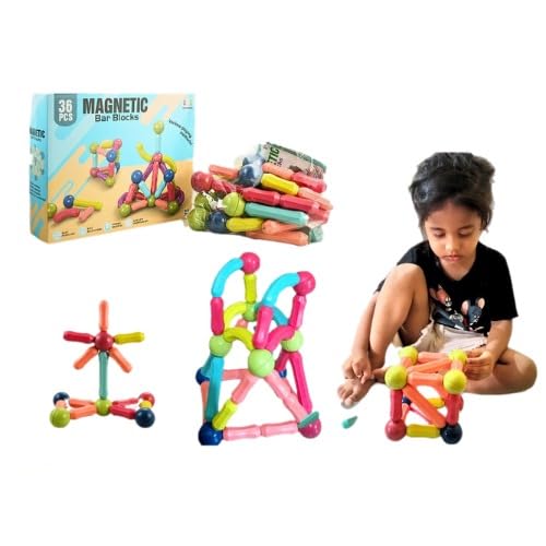 AHYRA Magnetic Building Sticks Blocks Kids Toys, Learning Sticks and Balls, Activities Toys for Toddlers, Educational Magnet Building Blocks,Kids Toys for 2+ Year Old Gifts (36 Pcs) (B0D96CBXVF) Amazon Price History, Amazon Price Tracker