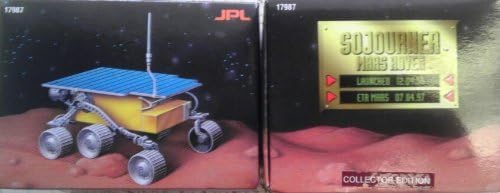 Hot Wheels Sojourner Mars Rover Collector Edition 24H Gold Plated Model Collectible