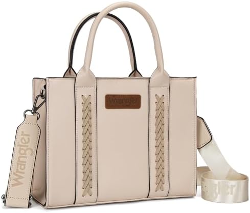 Montana West Women Wrangler Tote Bag for Women Zipper Shoulder Handbag Totes