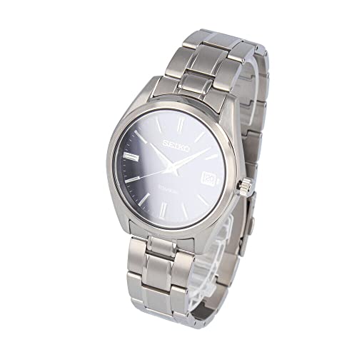 SEIKO �Z�C�R�[ �����Y �h�� �A�i���O �`�^�� �V���o�[ �_�[�N�l�C�r�[ SUR373P [���s�A���i]