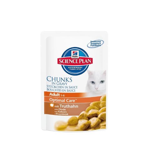 Hill 's | Science Plan Feline Adult pavo | 12 x 85 g