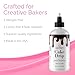 Cake Craft Cake Drip 3-Pack – Java Brown, Rosy Pink & White | Ready-to-Use Drip Icing for Cake Decorating | Vanilla & Chocolate Flavored | No Heating Required | 2oz Bottles