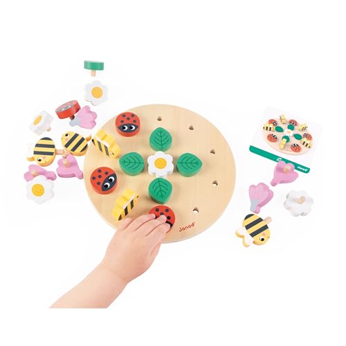 Jeu éducatif Janod pour occuper son enfant après la crèche dès 24 mois - 4