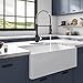 HGN Kitchen Faucet with Pull Down Sprayer Single Handle Lever Spring Kitchen Sink Faucets