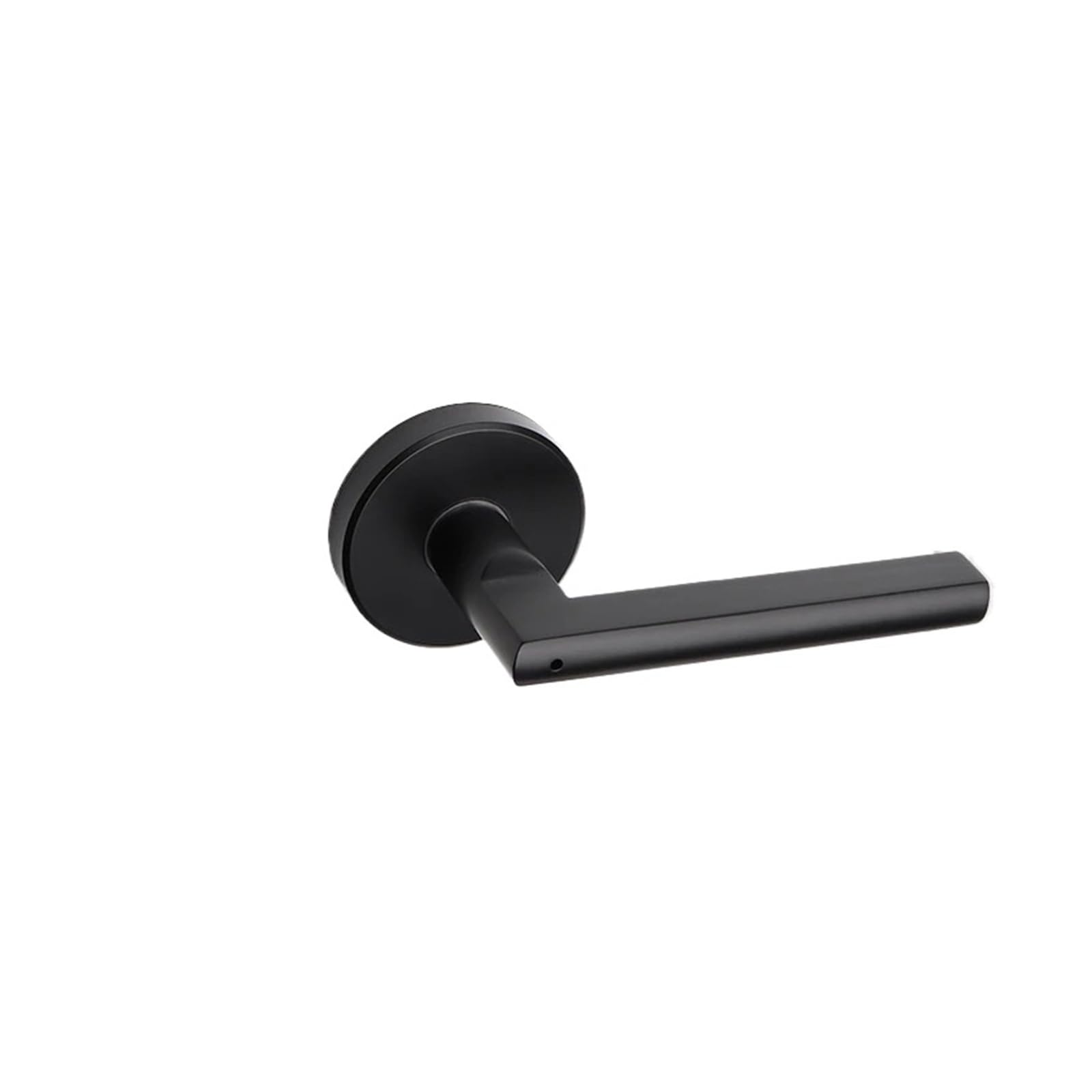 Sjloynwq Matt Black Handle Lock Household Red And Green Indicator Indoor Three-Pole Ball(Matt Black)
