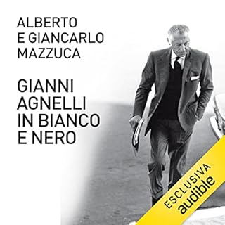 Gianni Agnelli in bianco e nero copertina