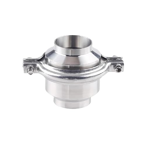 MXXDMOPD 19 25 32 38 51-159mm OD Butt Weld SUS 304 Stainless Steel Non-Return One Way Check Homebrew(51mm Od Weld)